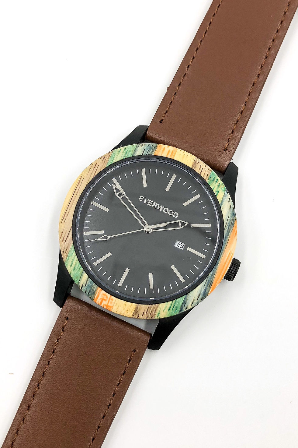 Thumbnail: Inverness - Multi Bamboo & Brown Leather