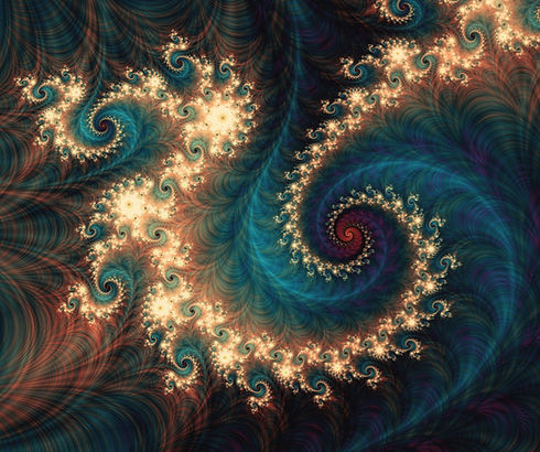 Bunte Fraktale - mathematische Ästhetik