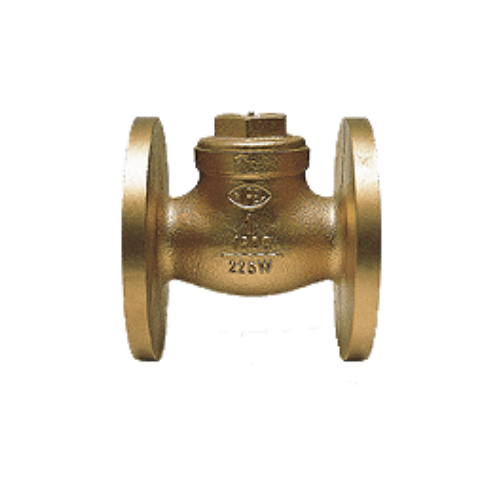 VÁLVULA DE RETENÇÃO HORIZONTAL TIPO PISTÃO EM BRONZE - M042 / M043