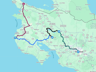 Costa Rica: Tamarindo, Monteverde, La Fortuna, San Jose  by motorcycle