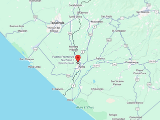 Mexico to Guatemala Hidalgo crossing by motorcycle