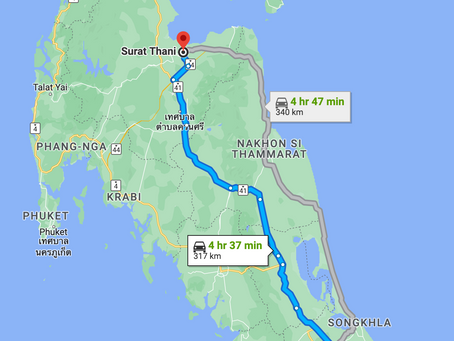 Thailand: Had Yai > Surat Thani