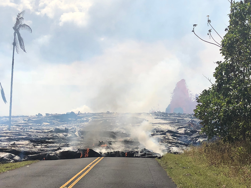 Fissure 7, Kilauea, May 27-2018 (USGS file photo)