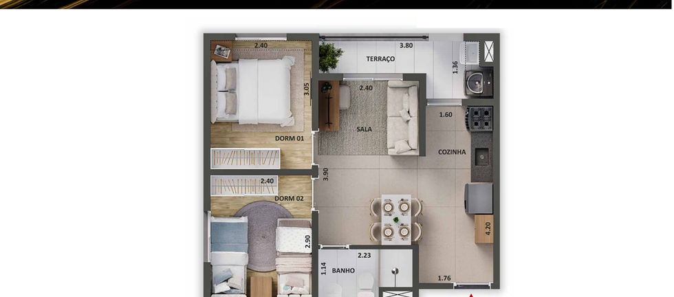 Cury The One Chácara Santo Antônio