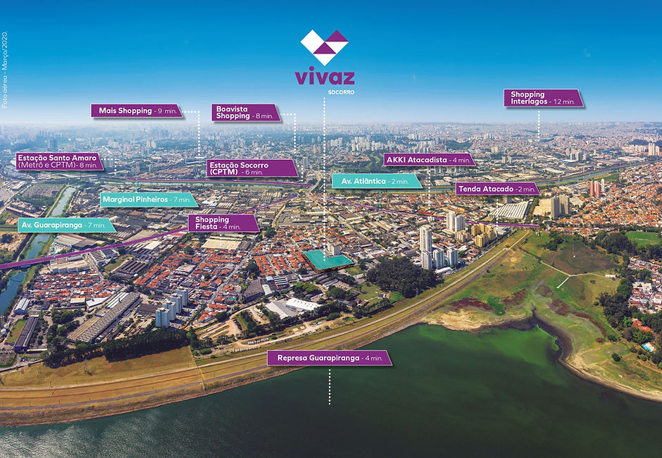 Vivaz Socorro LOCALIZAÇÃO