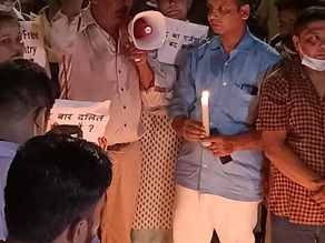 दिल्ली में नौ वर्षीया दलित नाबालिग की रेप के बाद हत्या, विरोध में निकाला कैंडल मार्च