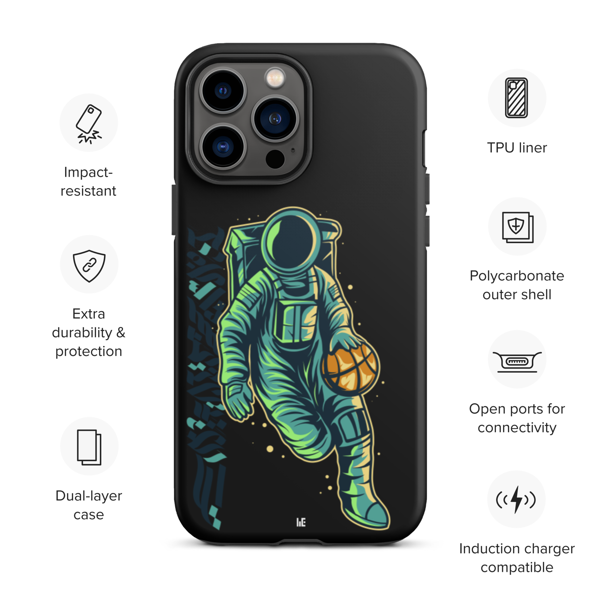 iPhone case Astronaut Basketball