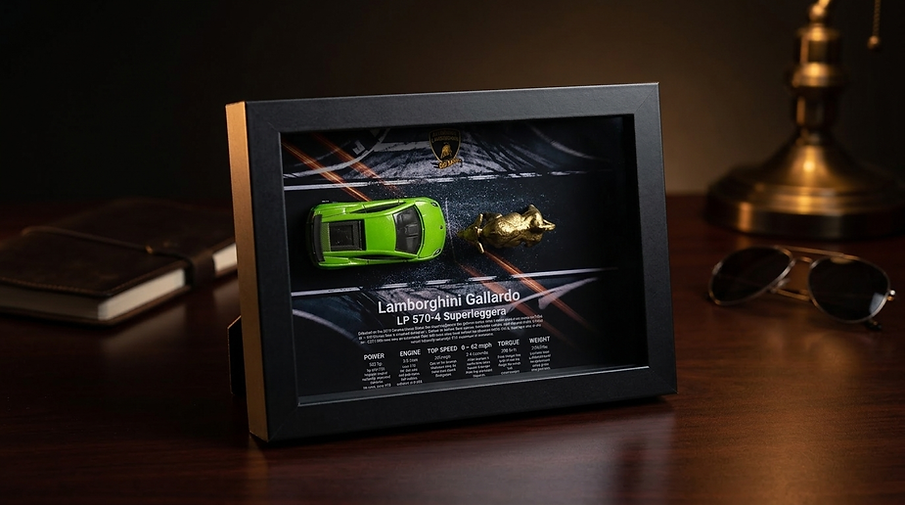 Lamborghini Gallardo Shadowbox frame