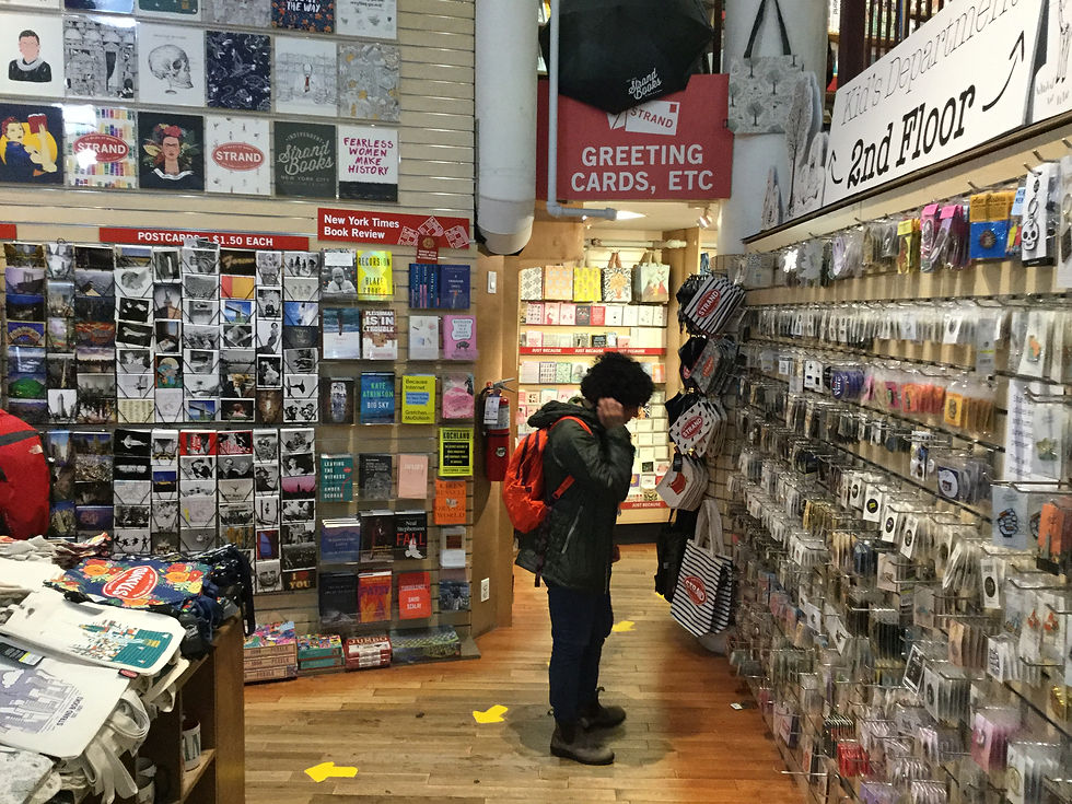 The Strand bookstore in New York city