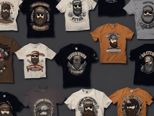 Stand Out with Bearded Veteran Biker Apparel