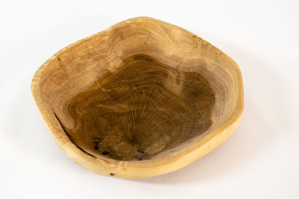 Thumbnail: Oak Wooden Bowl