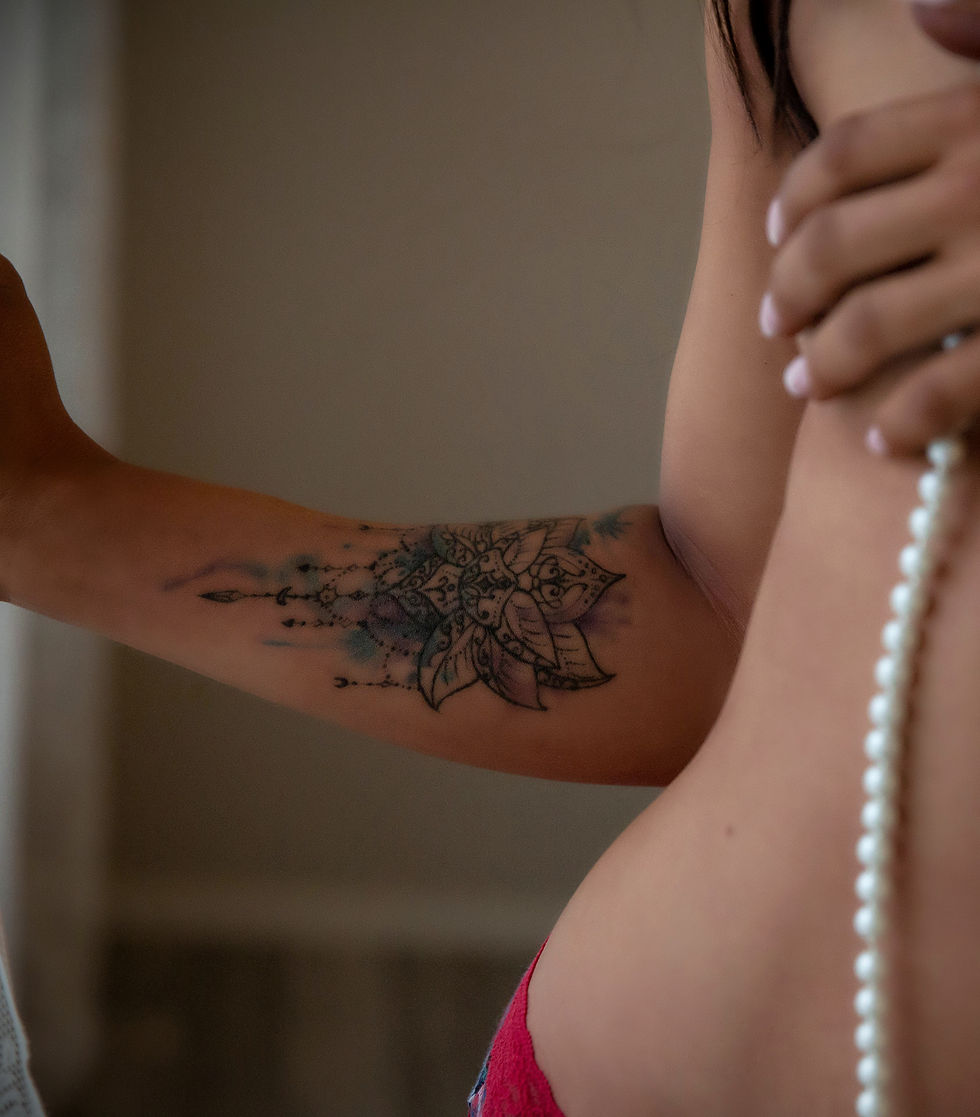 ornamental lotus watercolor