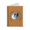 Thumbnail: Taurus - Medallion - Light Brown - Spiral Notebook - Ruled Line