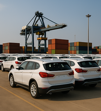 Entrepôt véhicule neuf