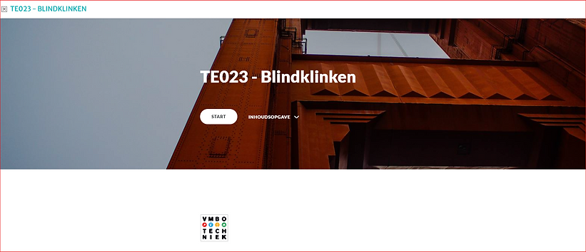 Techno-Skill TE023 - Blindklinken