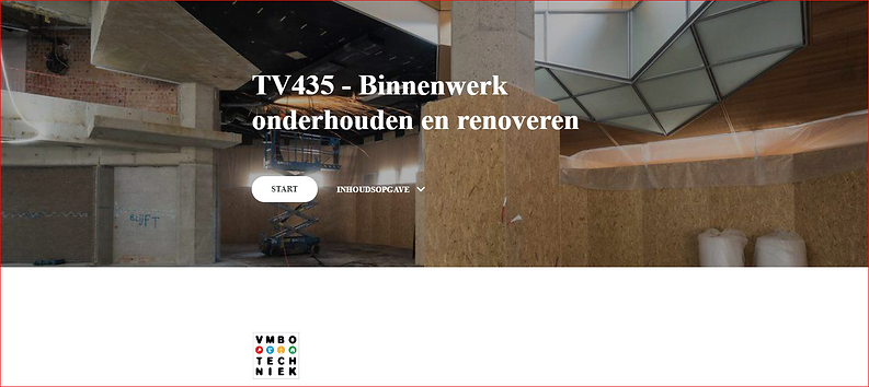 Techno-Skill BWI TV435 - Binnenwerk onderhouden en renoveren