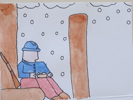 INTERVENTION EN MILIEU SCOLAIRE - CARNETS DE TRANCHEES WW1 - ECOLE PRIMAIRE LES CAMALDULES 91 YERRES