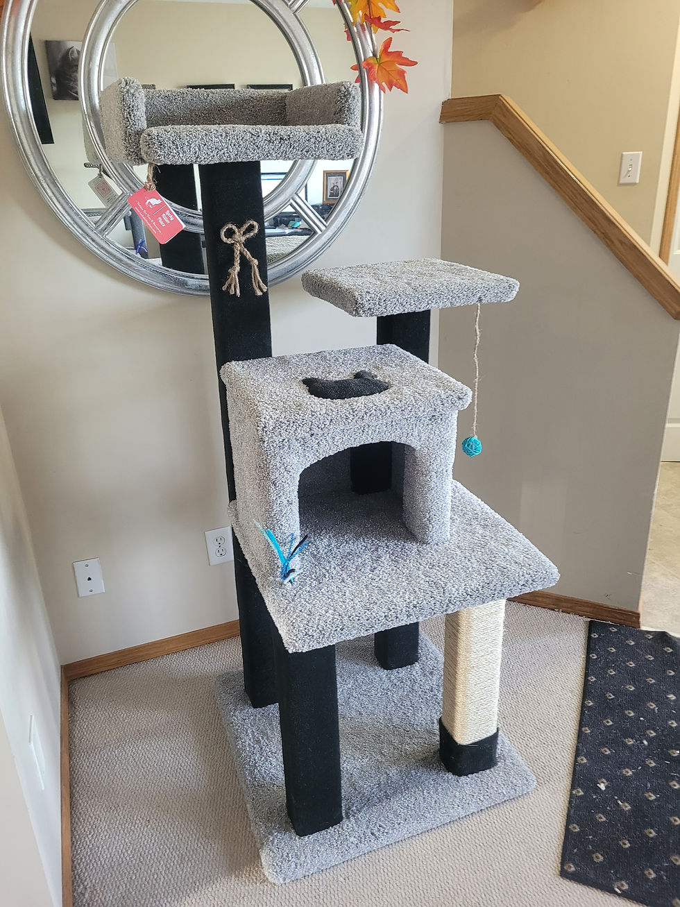 Thumbnail: Handcrafted Cat Tree