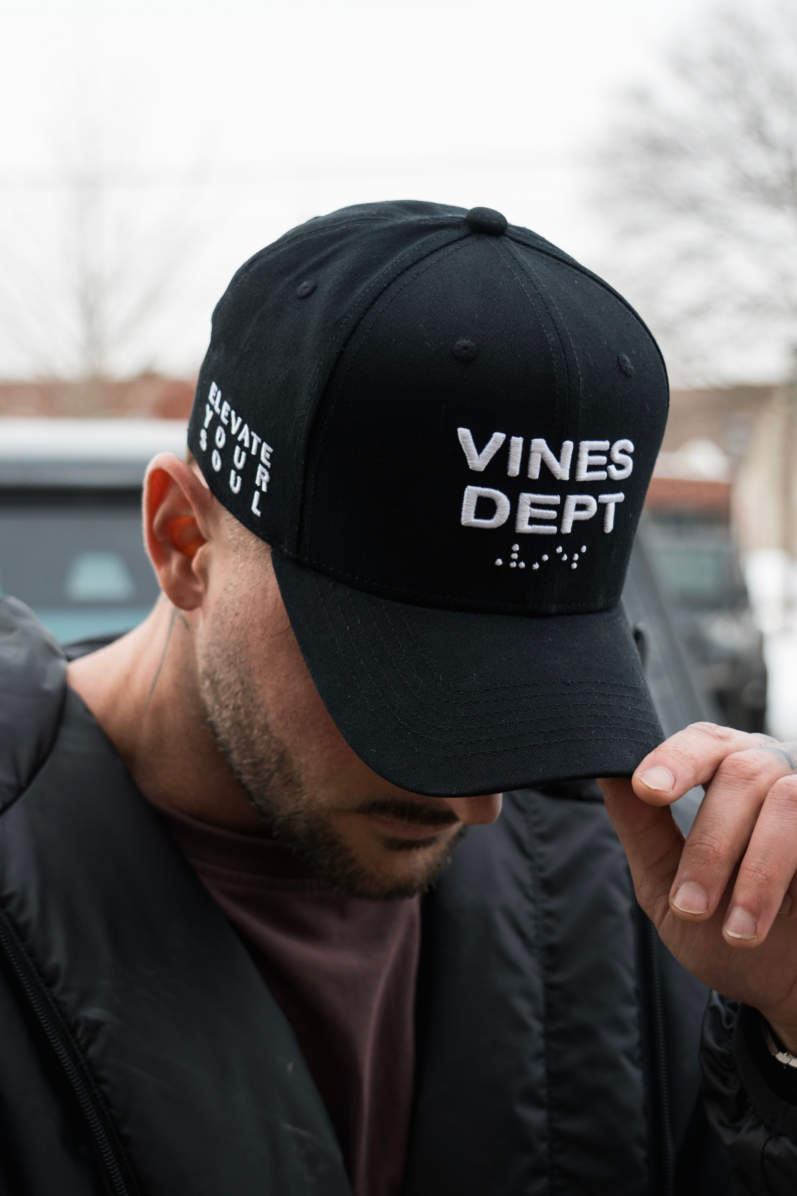 MIDNIGHT // VINES DEPT 6 panel SnapBack 
