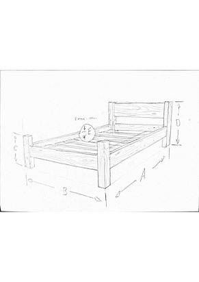 bespoke hand made beds made to order from reclaimed timbers