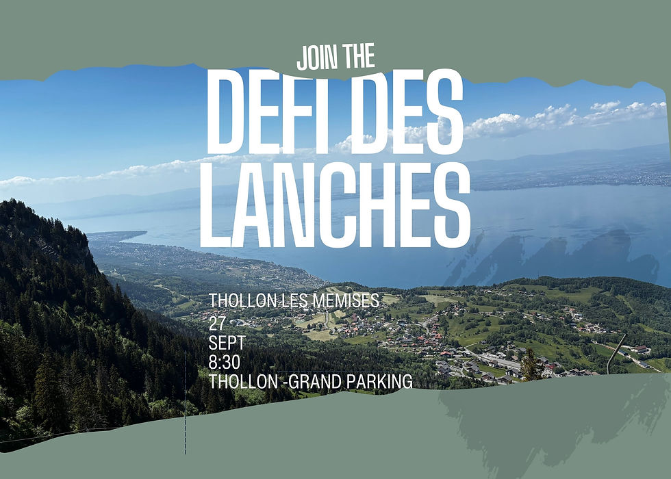 DEFI DES LANCHES