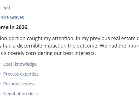 Toms River NJ Zillow Review for Glen Kelly Real Estate Buying & Selling