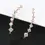 Thumbnail: Long Dipper Ear Hook Clip on Earrings
