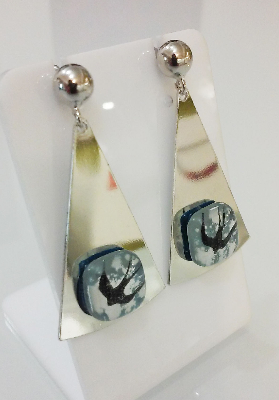 Boucles d'oreilles HIRONDELLES