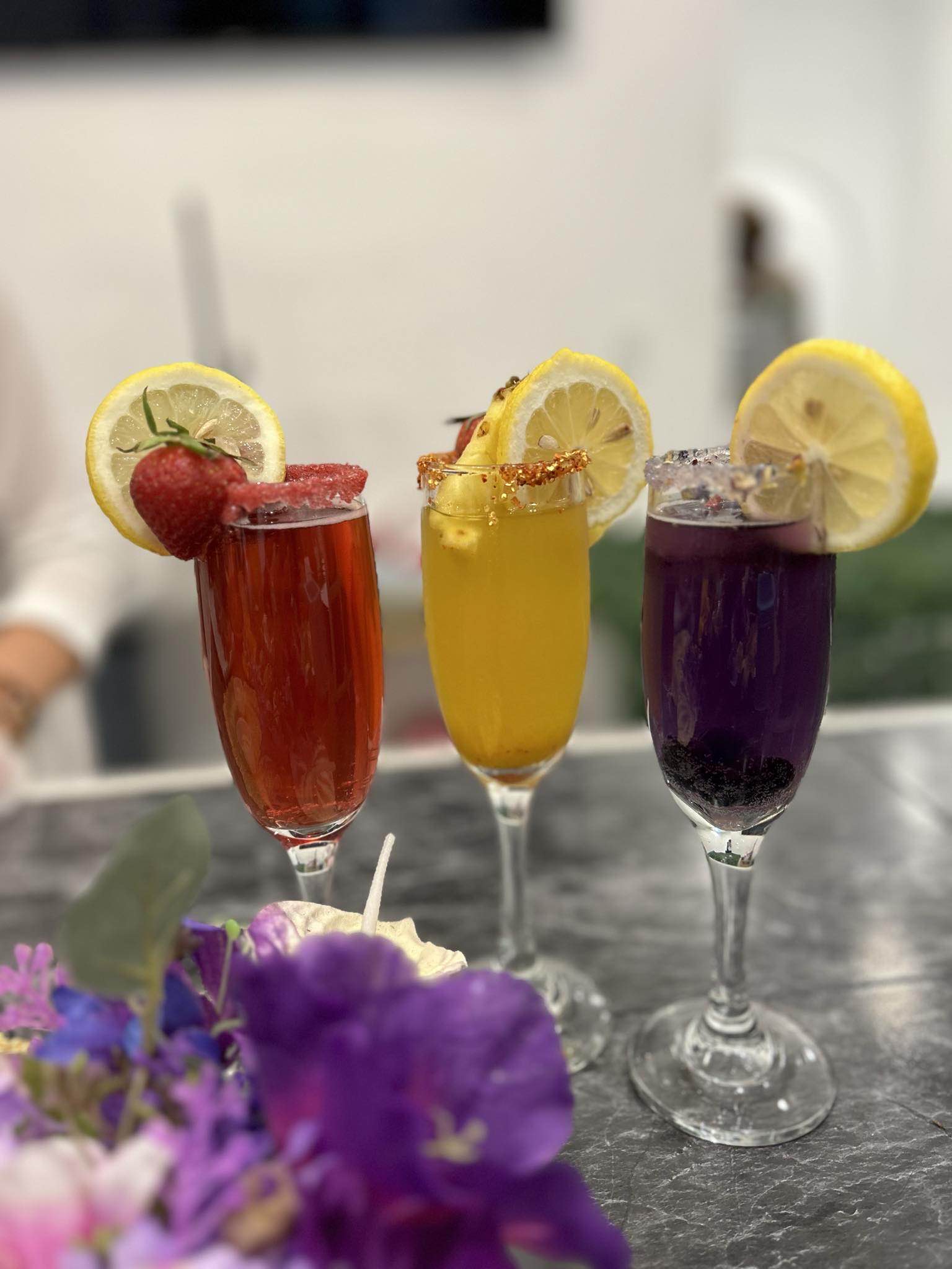 Arranged Food and Objects