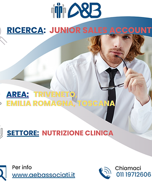Junior sales account nutrizione clinica