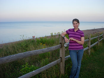 Me at Caribou and Munroes Island Provincial Park in Nova Scotia.