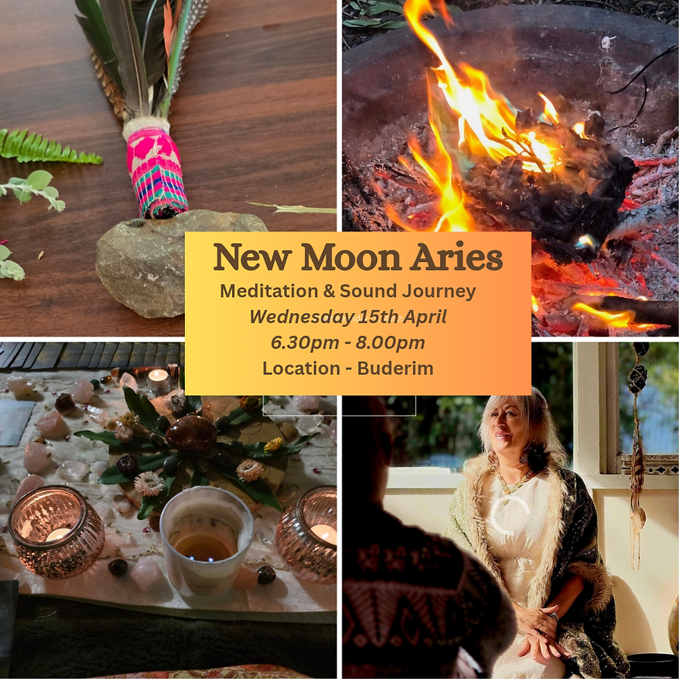 Aries New Moon Evening Meditation & Sound Journey