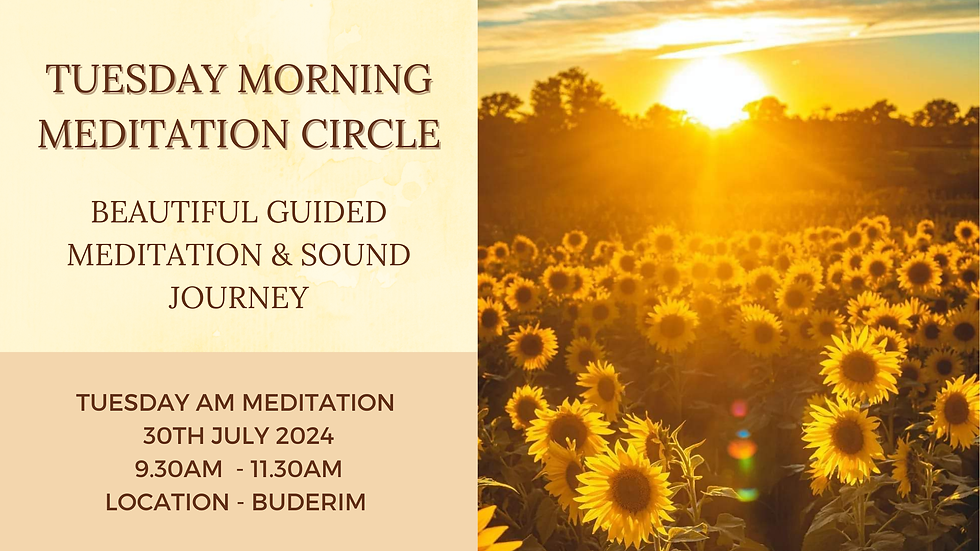 Tuesday Morning Meditation Circle