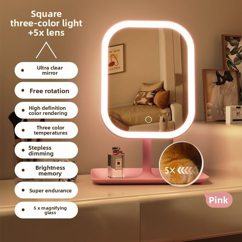 Thumbnail: Smart Makeup Mirror with LED Lights