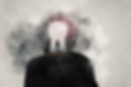 A simulated faceless person.