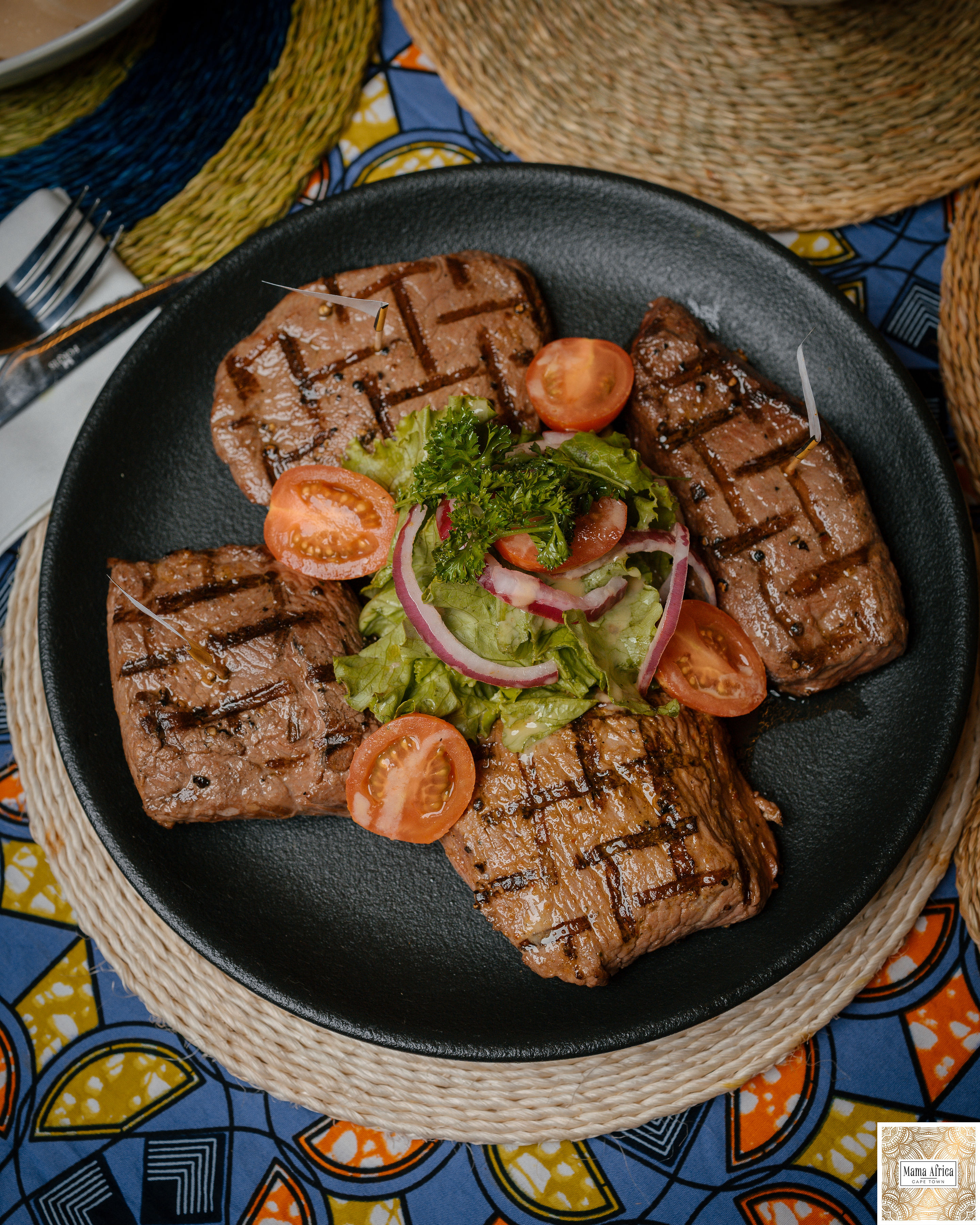 Arranged Food and Objects