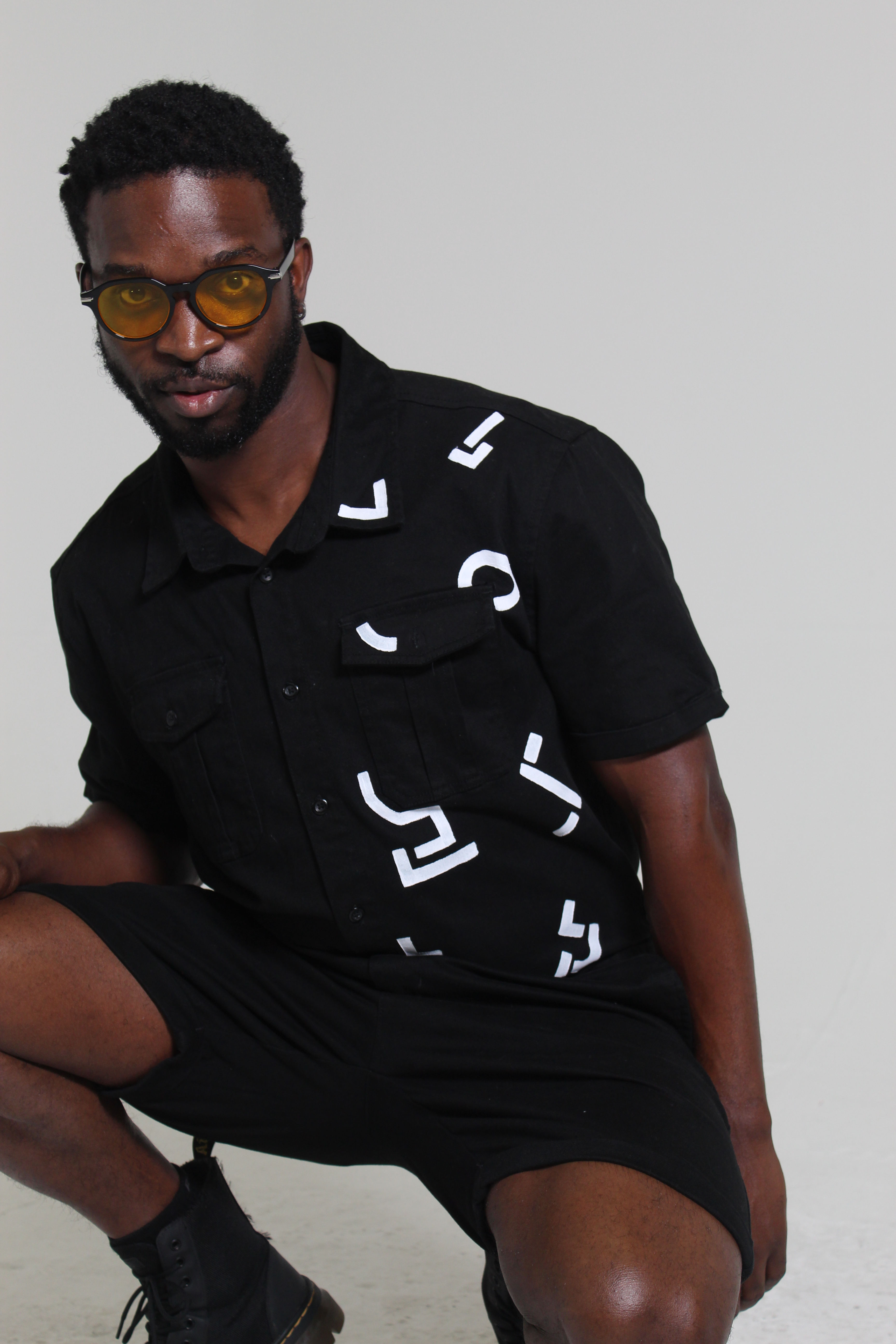 Black & White Jumper