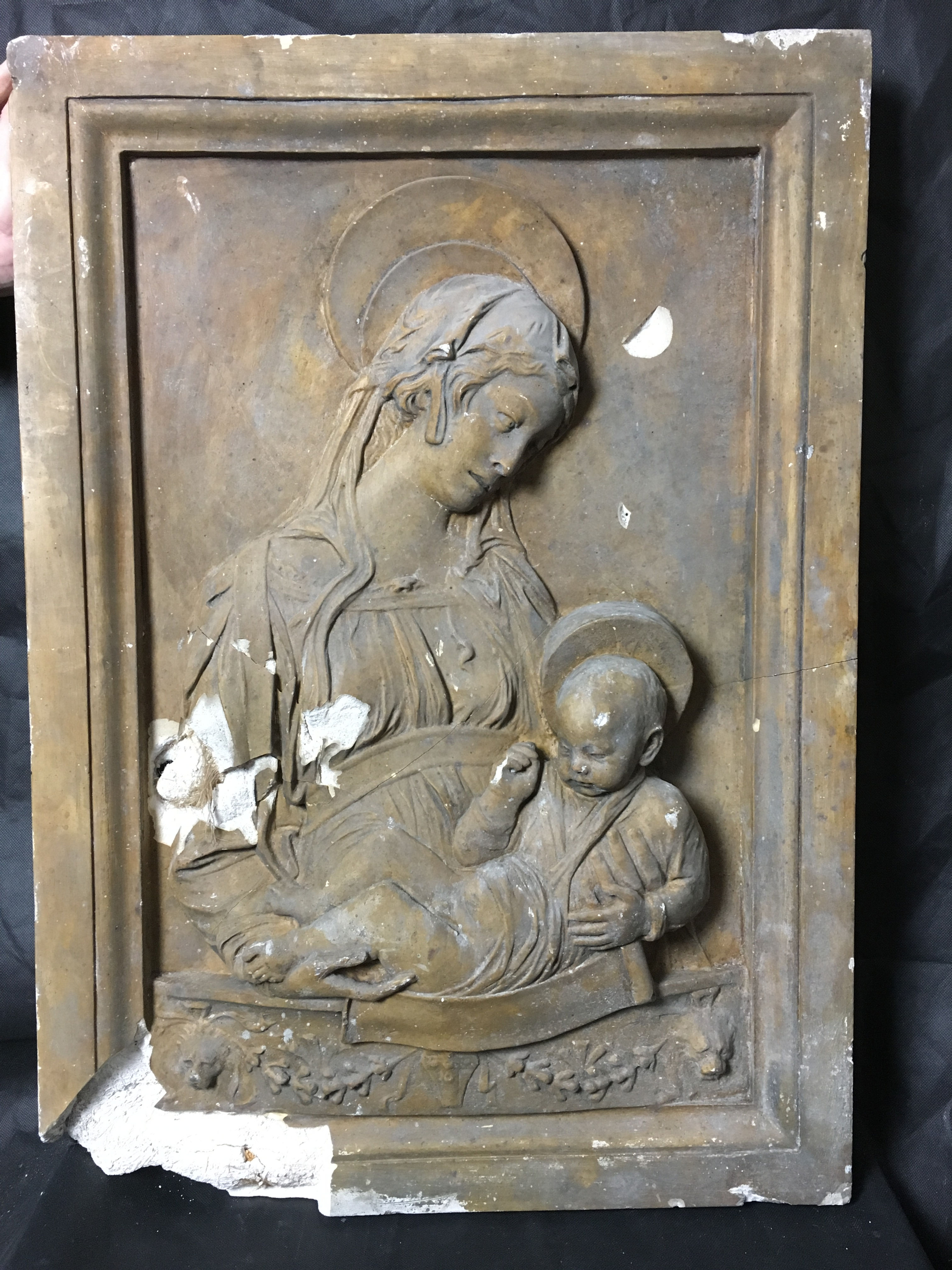 Vierge à l'enfant | Donatello