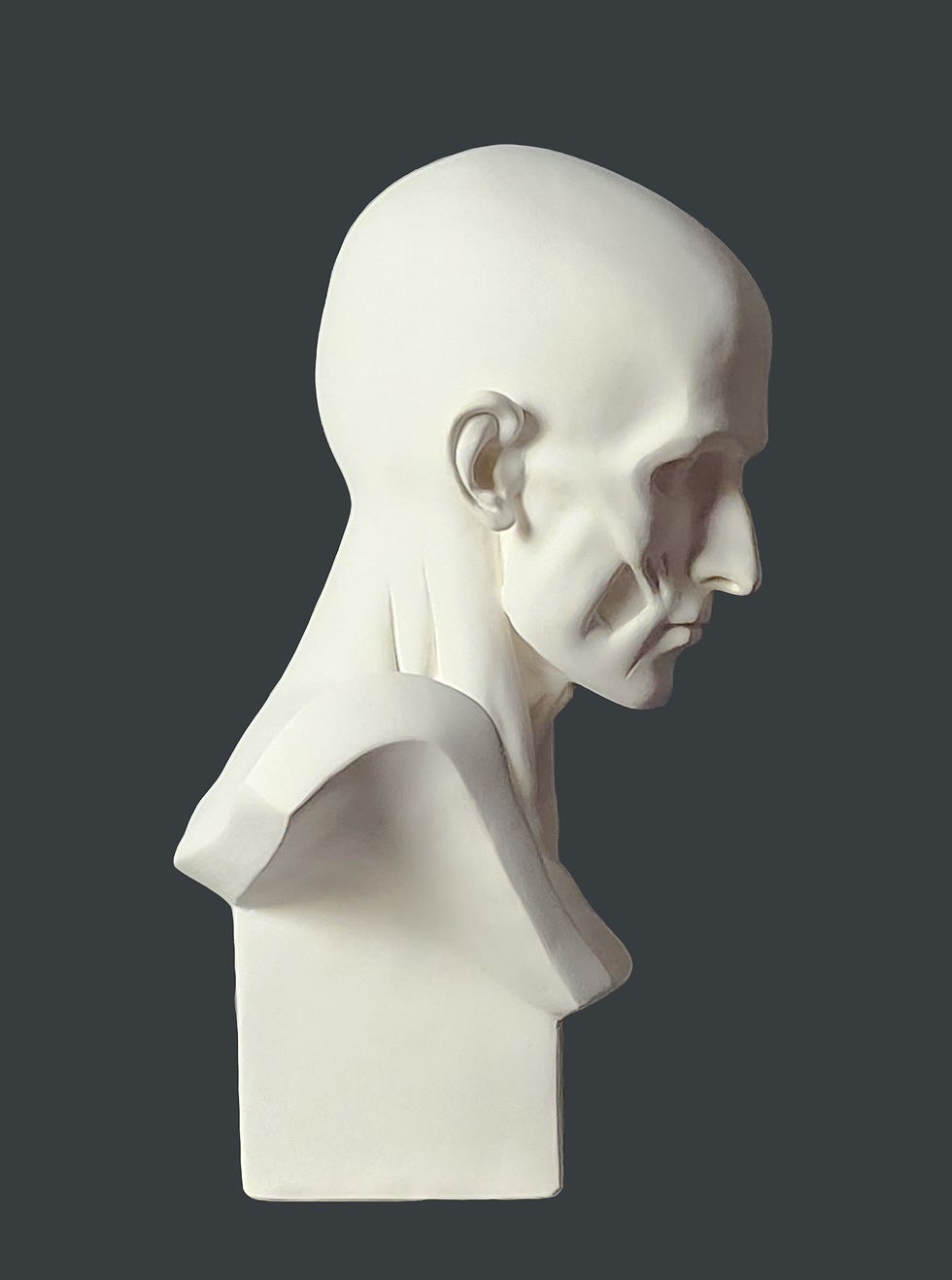 Thumbnail: Tête d'Ecorché - Houdon