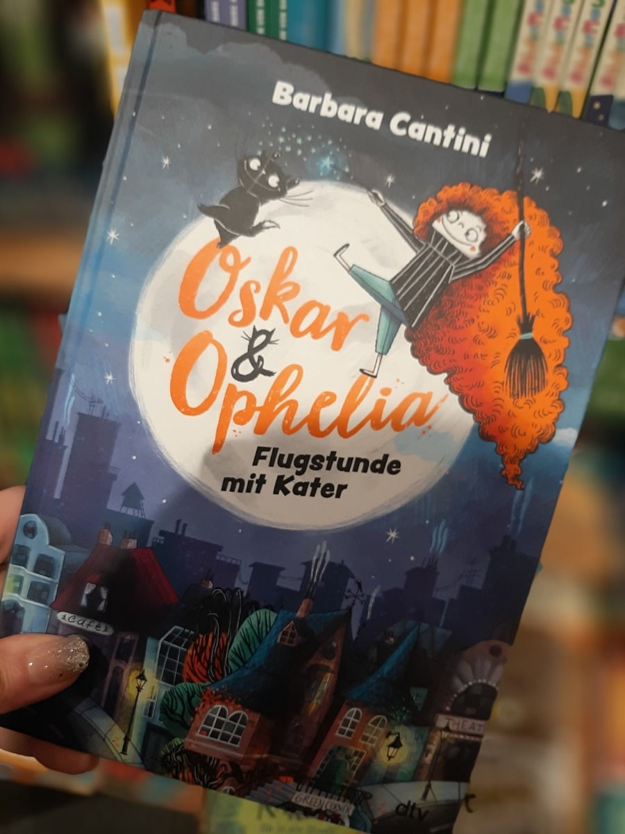 Oskar und Ophelia: Flugstunde mit Kater Kinderbuch Cover