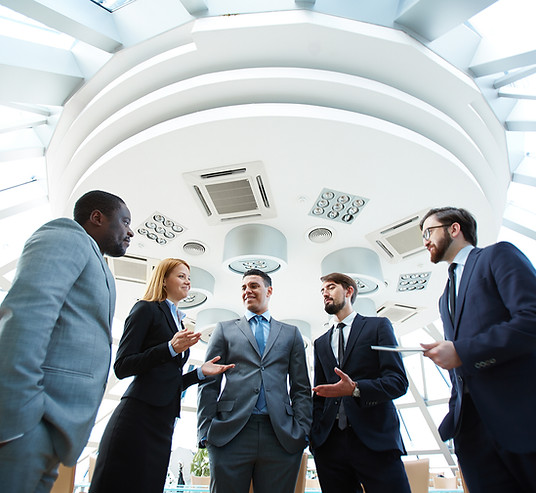 Reunión del equipo de negocios