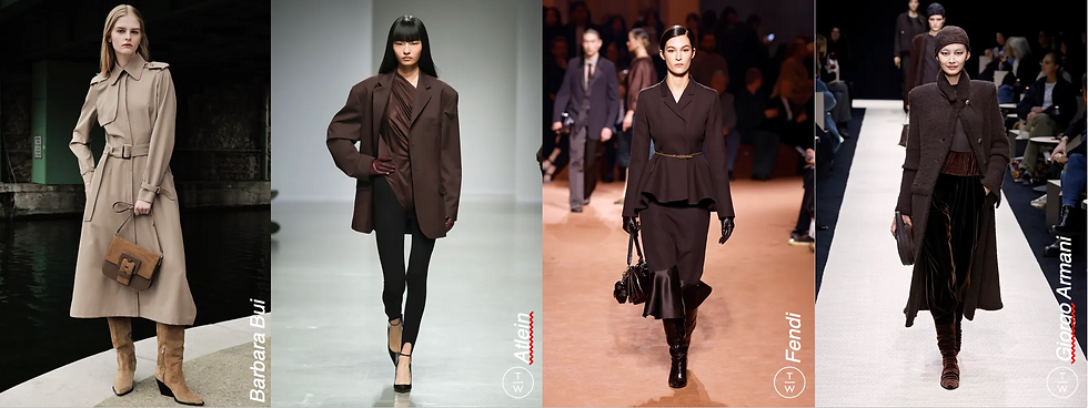 Autumn/Winter 2025 Trends: Why Brown Is the New Black in Workwear
