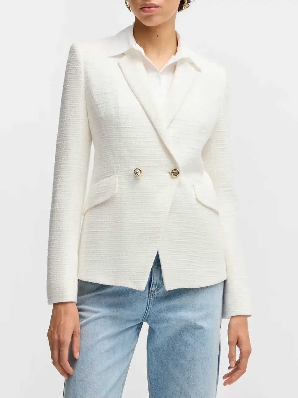 white blazer from hugo boss