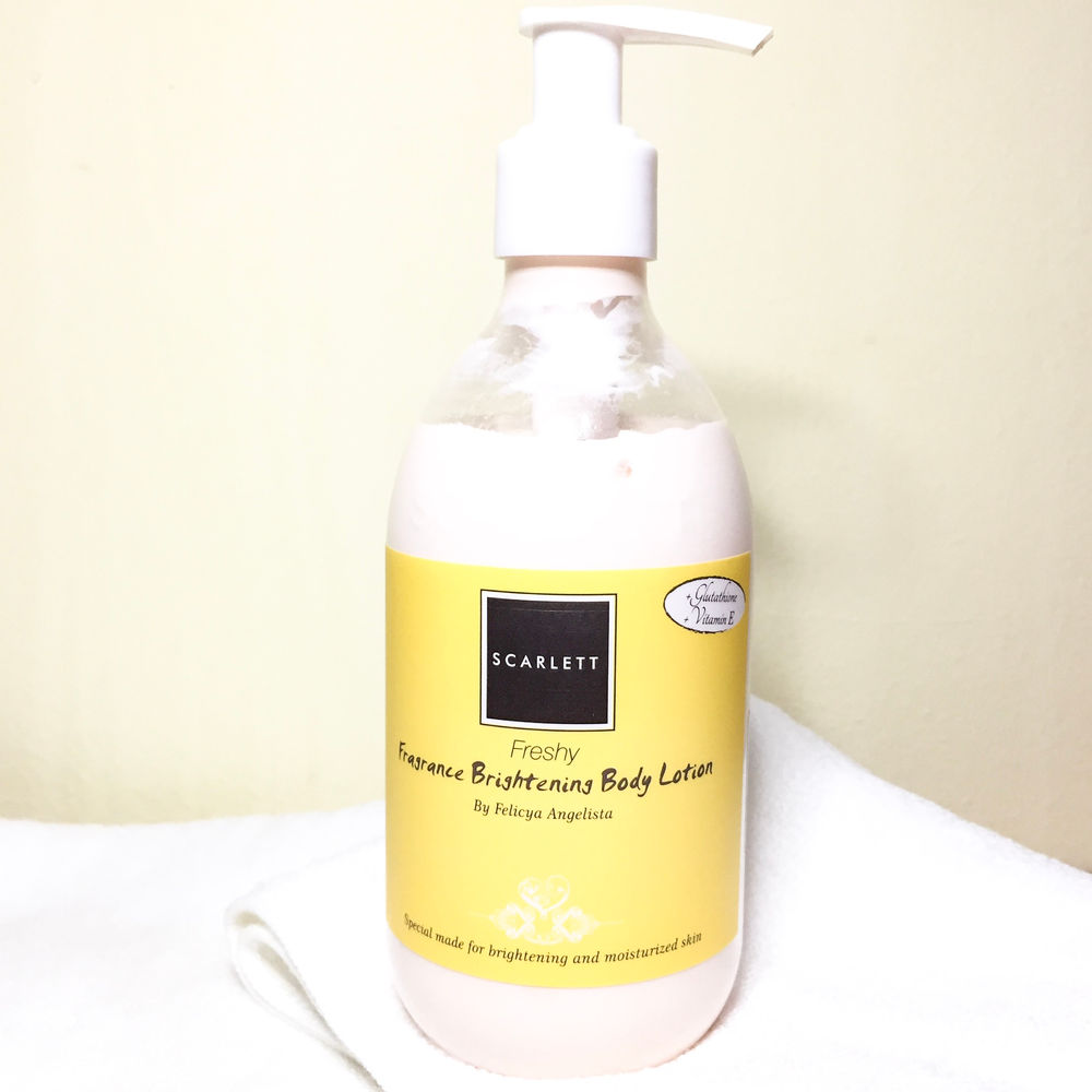 REVIEW Scarlett Body Lotion varian Freshy (Wangi Seharian Tanpa Parfum)