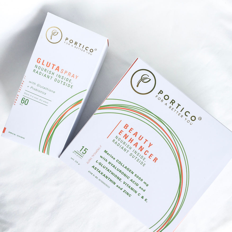 Review Portico Beauty Enhancer & Gluta Spray