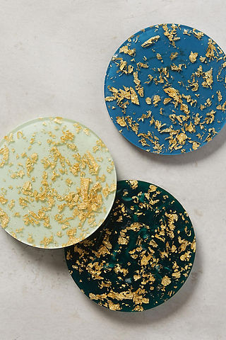 Gold flecked coasters - from anthroplogie-36132413_102_b10
