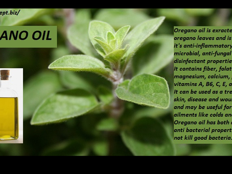 Oregano oil...