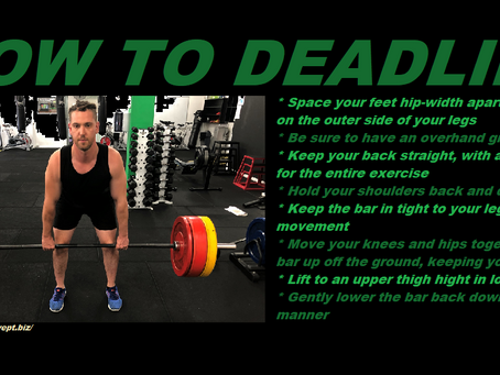 Proper Deadlift Technique...