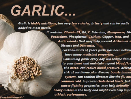 Garlic Facts...