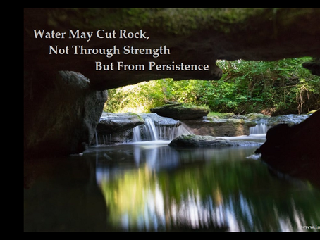 Strength through persistence...